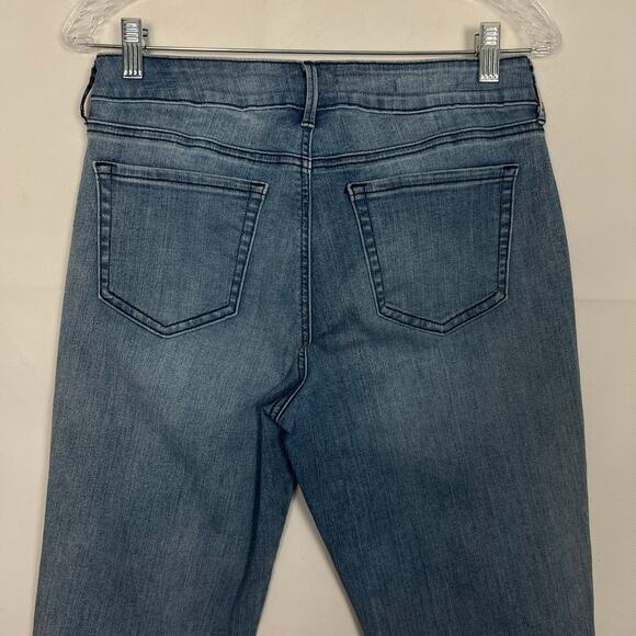 NYDJ High Rise Denim Capri Size 8 Lift Tuck Techonology - Picture 6 of 11
